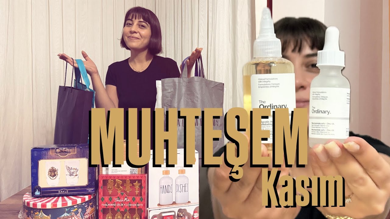 SEPHORA,MUTFAK,KOZMETİK,DEKORASYON 🎁ALIŞVERİŞ VLOG🛍️NELER ALDIM? KARGO AÇIYORUZ 😊