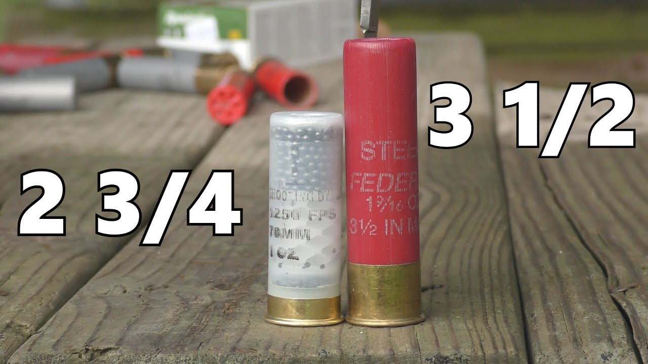 3.5 Inch 12 Gauge Shotgun Shell