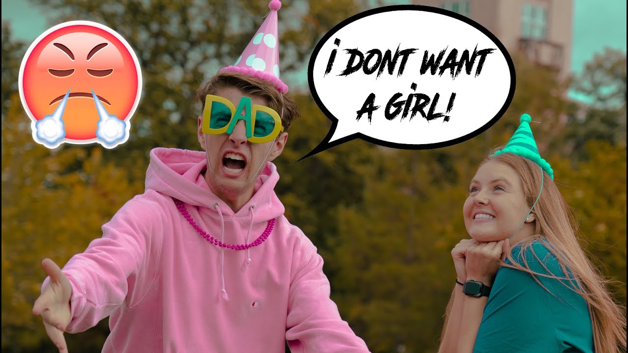 Fake Gender Reveal in Public!