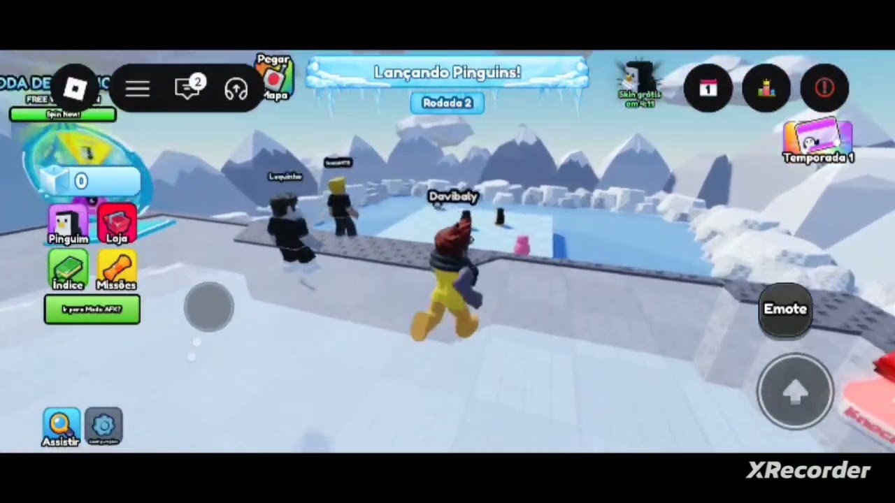 Davi virou um Pingu kkkkkk 