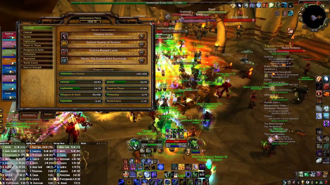 For the Alliance! [Level 70 bear run] [ Achievement Hunting]