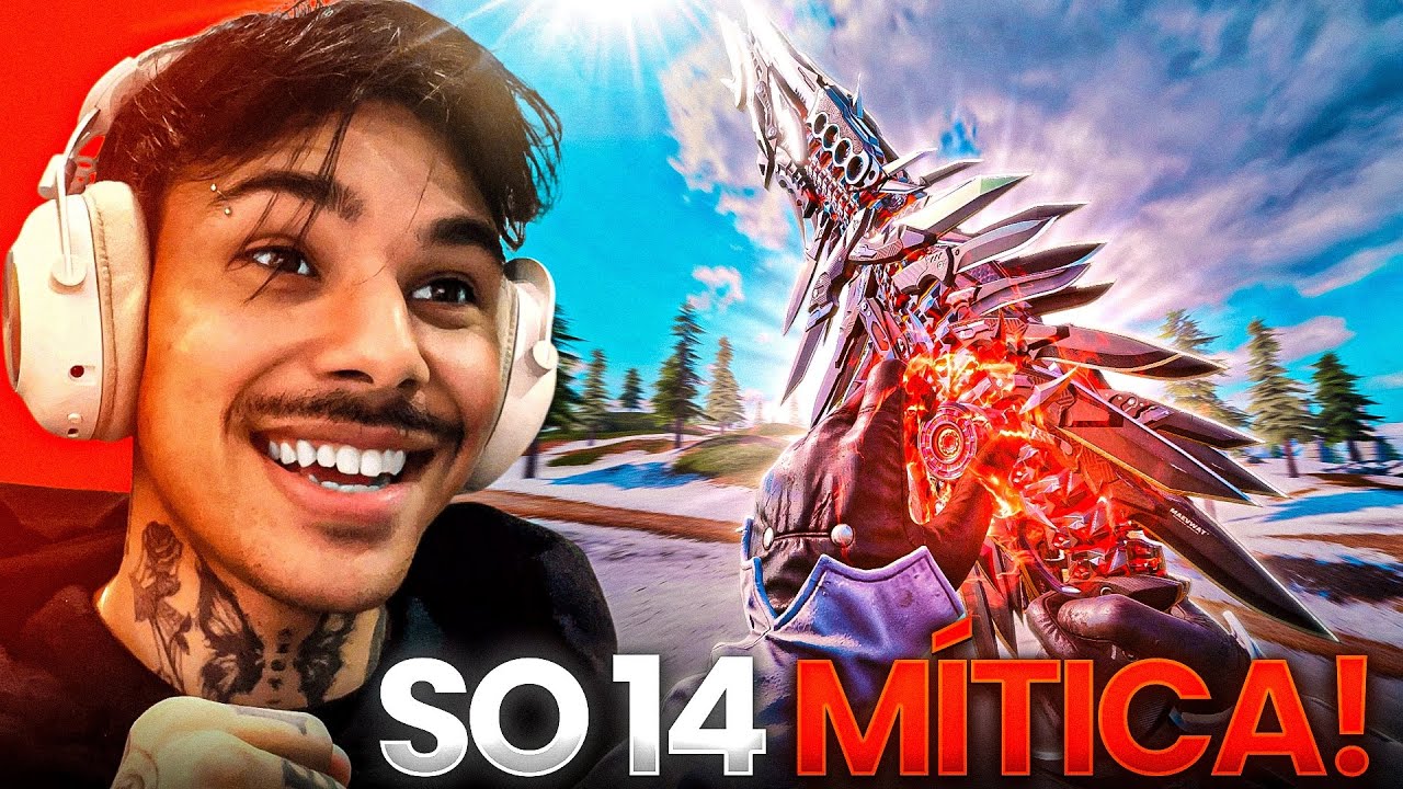 RECEBI DO COD MOBILE A NOVA ARMA META MAIS INSANA DO JOGO! (SO-14 MÍTICA)