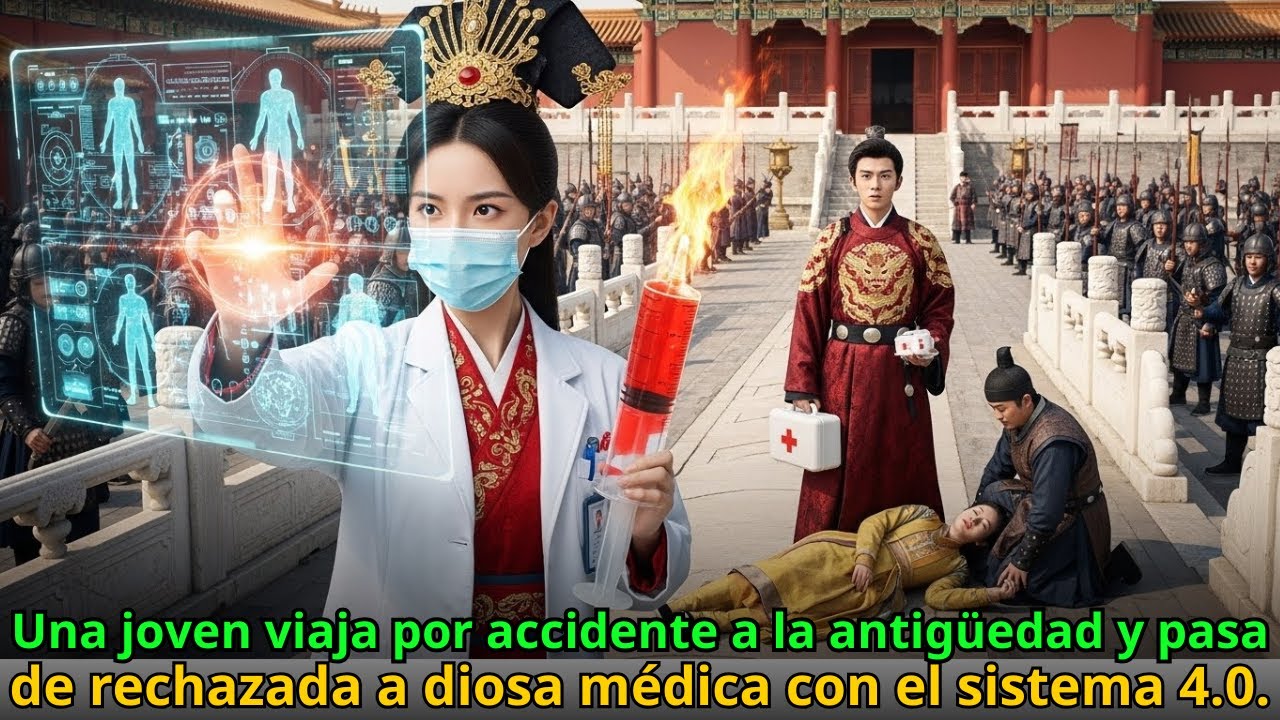 Una joven viaja por accidente a la antigüedad y pasa de rechazada a diosa médica con el sistema 4.0.