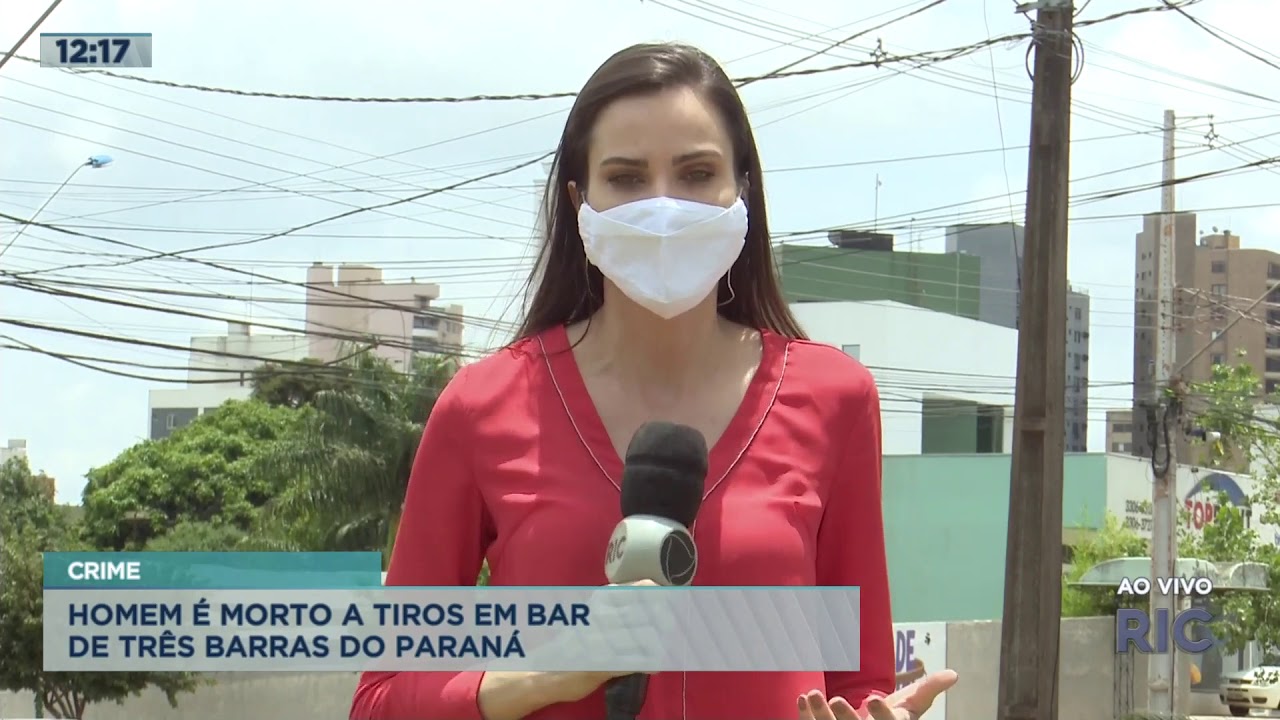 Homem é morto a tiros em bar de Três Barras do Paraná