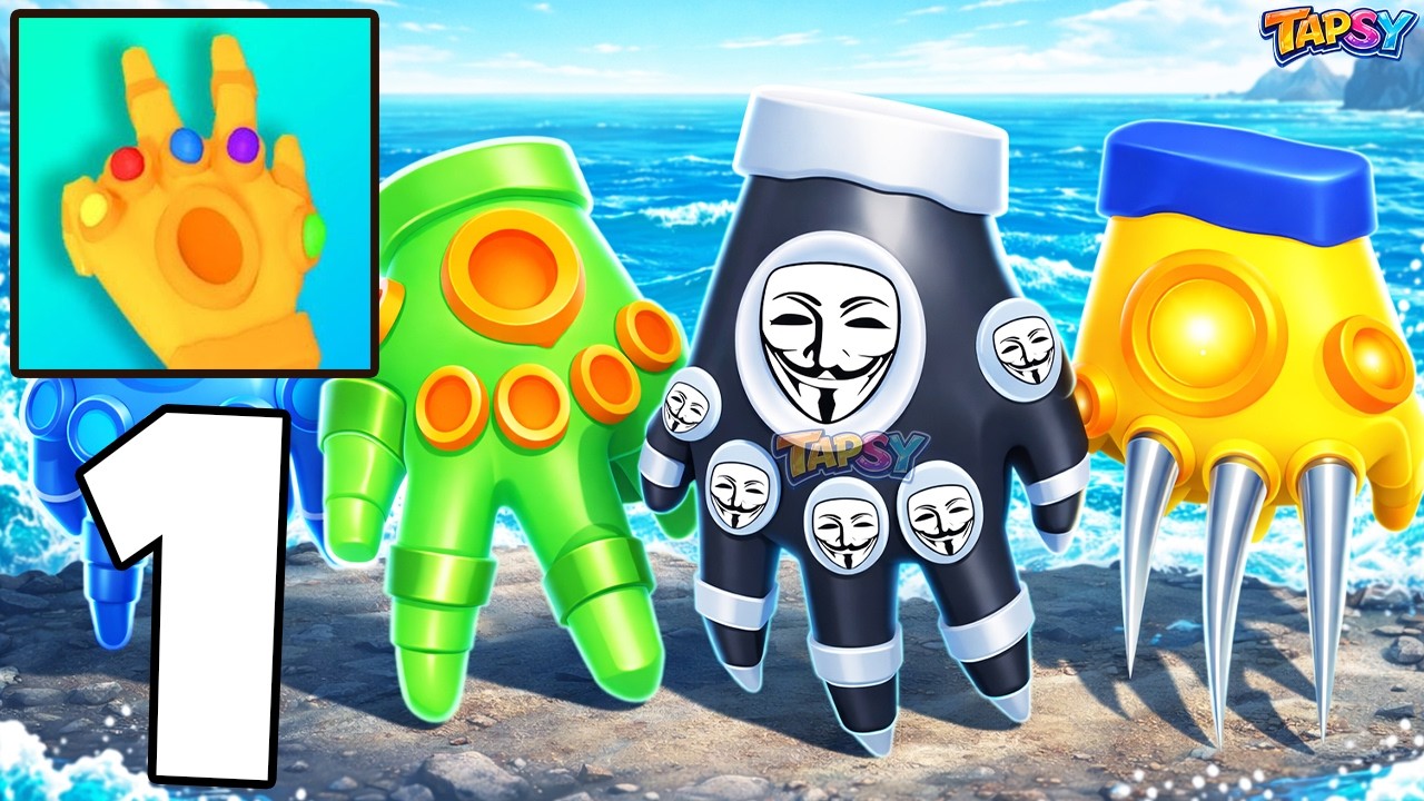 🧤Glove Power Gameplay Walkthrough Part 1 - Glove Power Begins (Android,iOS)