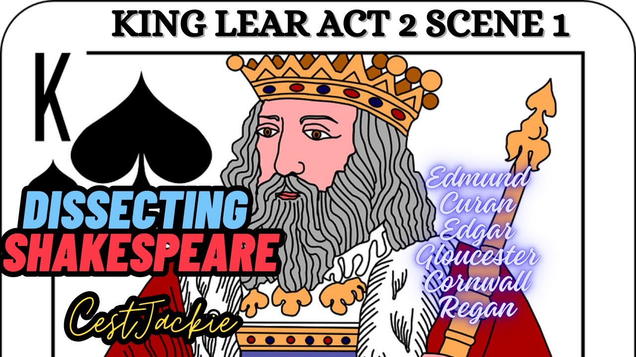 DISSECTING KING LEAR 2.1 | KING LEAR ACT 2 SCENE 1 | DISSECTING SHAKESPEARE