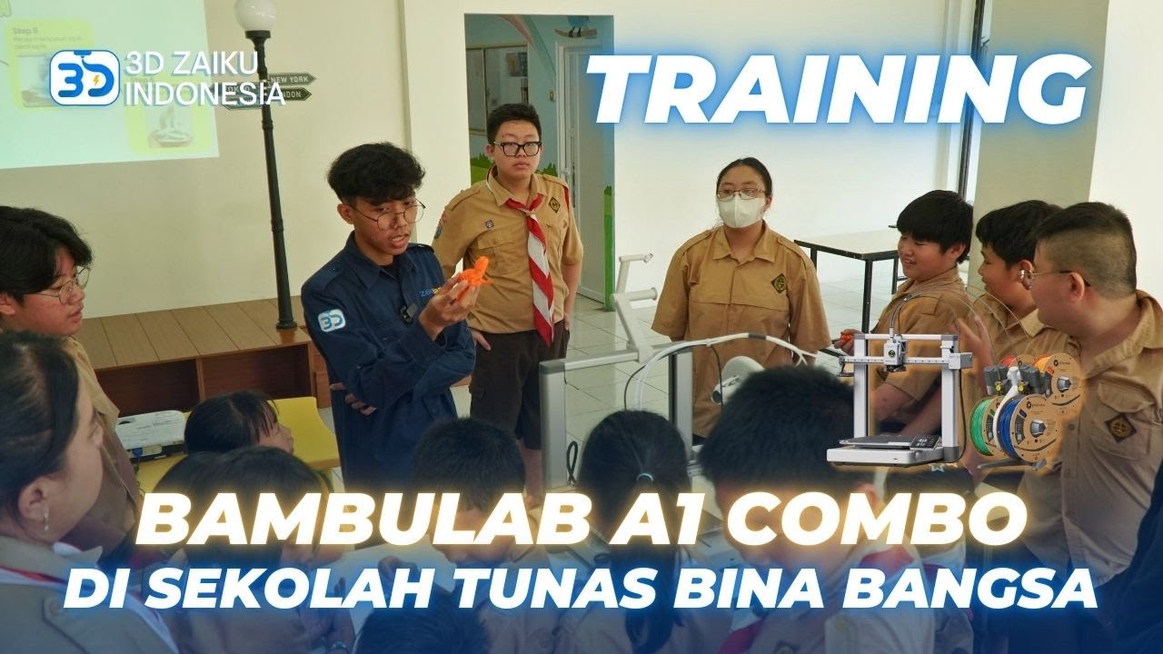 TRAINING BAMBULAB A1 COMBO DI SEKOLAH TUNAS BINA BANGSA‼️