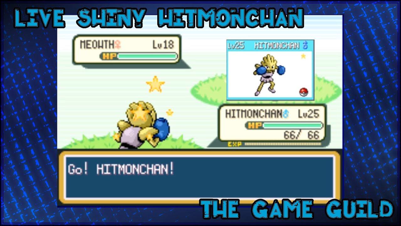[Live] Shiny Hitmonchan in Leaf Green