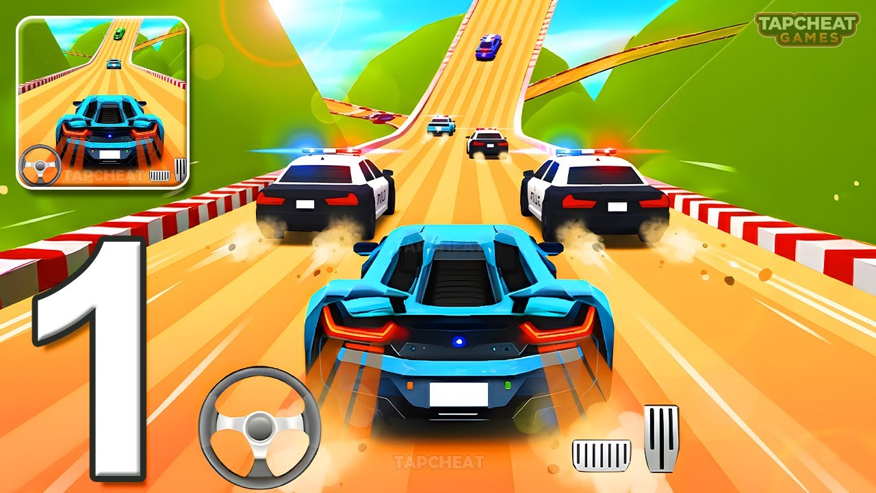 Car Race - Gameplay Walkthrough Part 1 - Level 1-9 Race Master Car Race (Android, iOS)