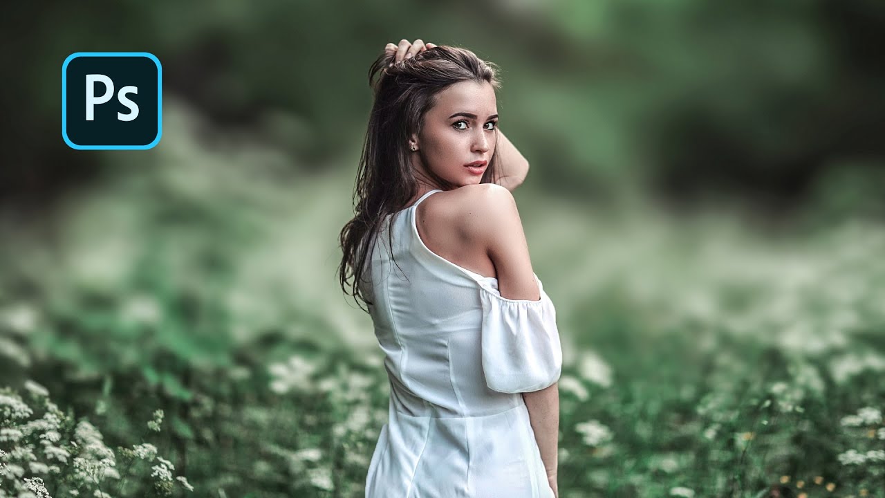 Outdoor Portrait Edit (Blur): Photoshop Tutorial