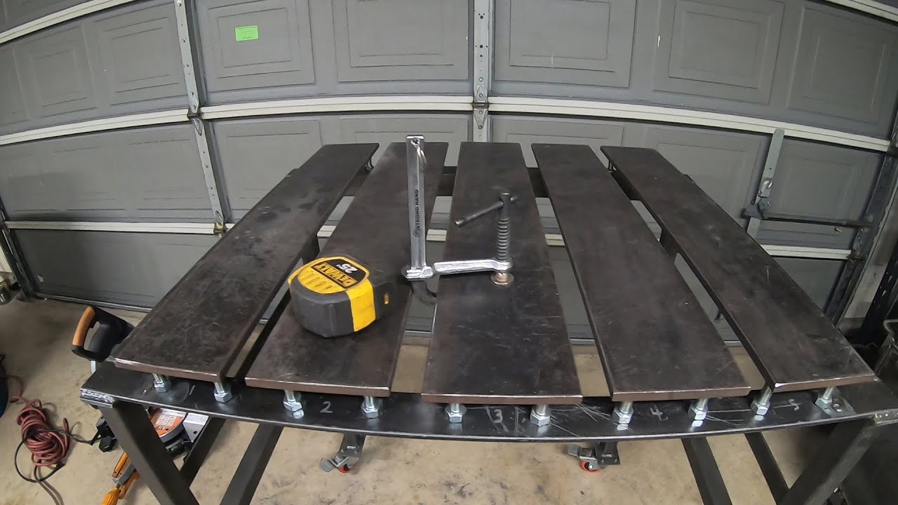 Welding table - cheap and portable fixture table build