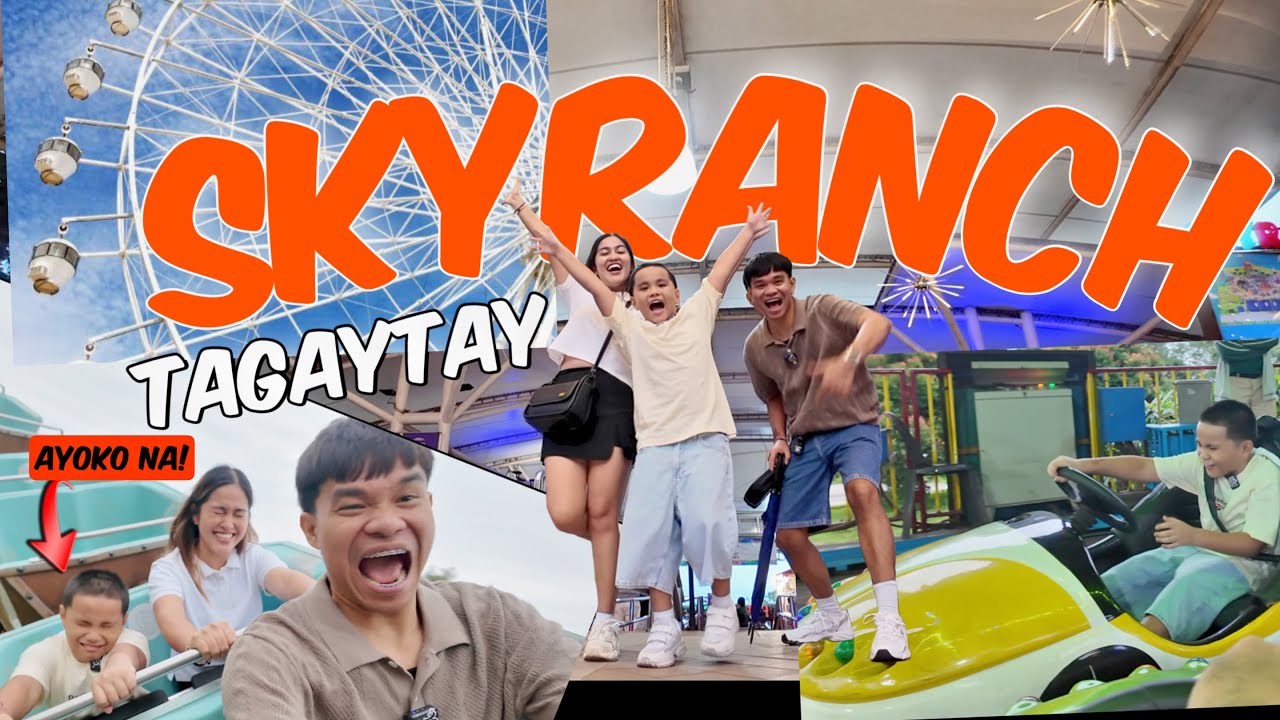BIRTHDAY @ SKYRANCH TAGAYTAY! ( ANDRAKE SUMUKO SA RIDES!)