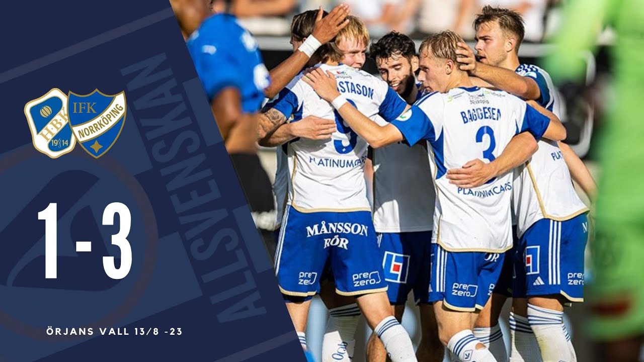 Halmstad BK - IFK Norrköping (13/8-23) Omgång 19
