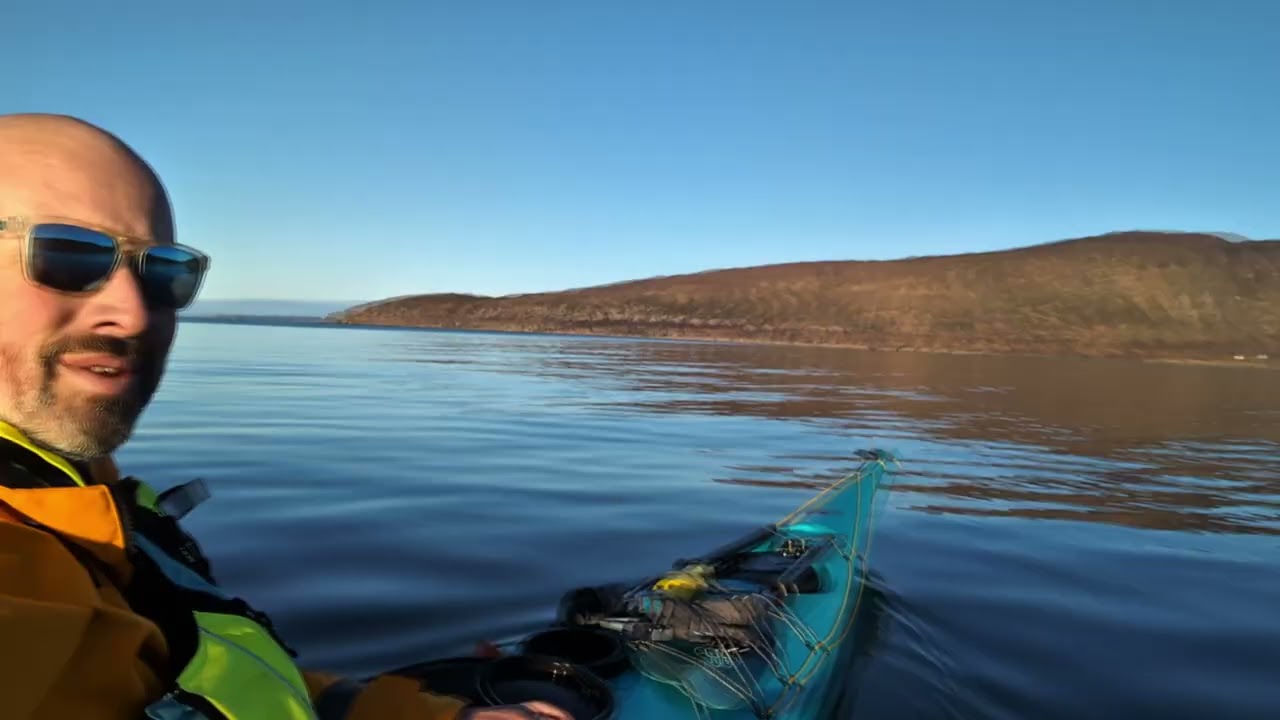 A winter Sea Kayak trip in the Sound of Raasay 
