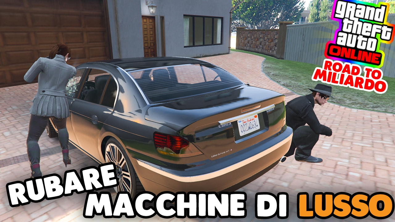 Gta 5 Online ITA - Rubiamo macchine di lusso! - #13