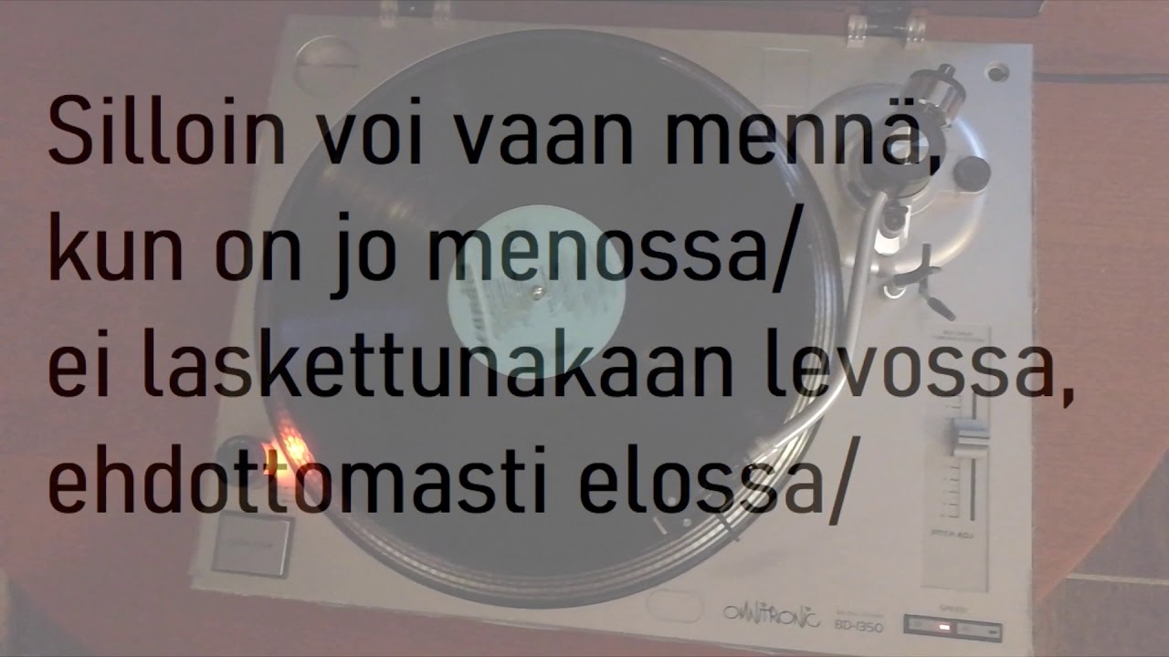 LÄSKI SALONEN - LÄHTÖVALMIINA (LYRIC VIDEO)