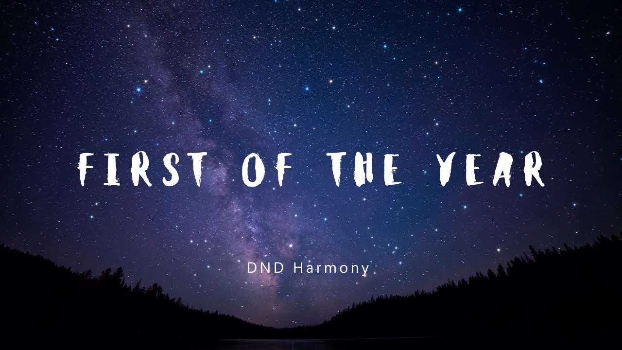 First of the Year — I’m Still Here, And That’s Enough (Lyrics)