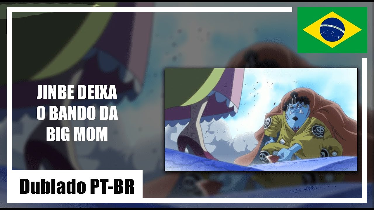 Jinbe deixa o bando da Big Mom | Dublado PT-BR [FANDUB]