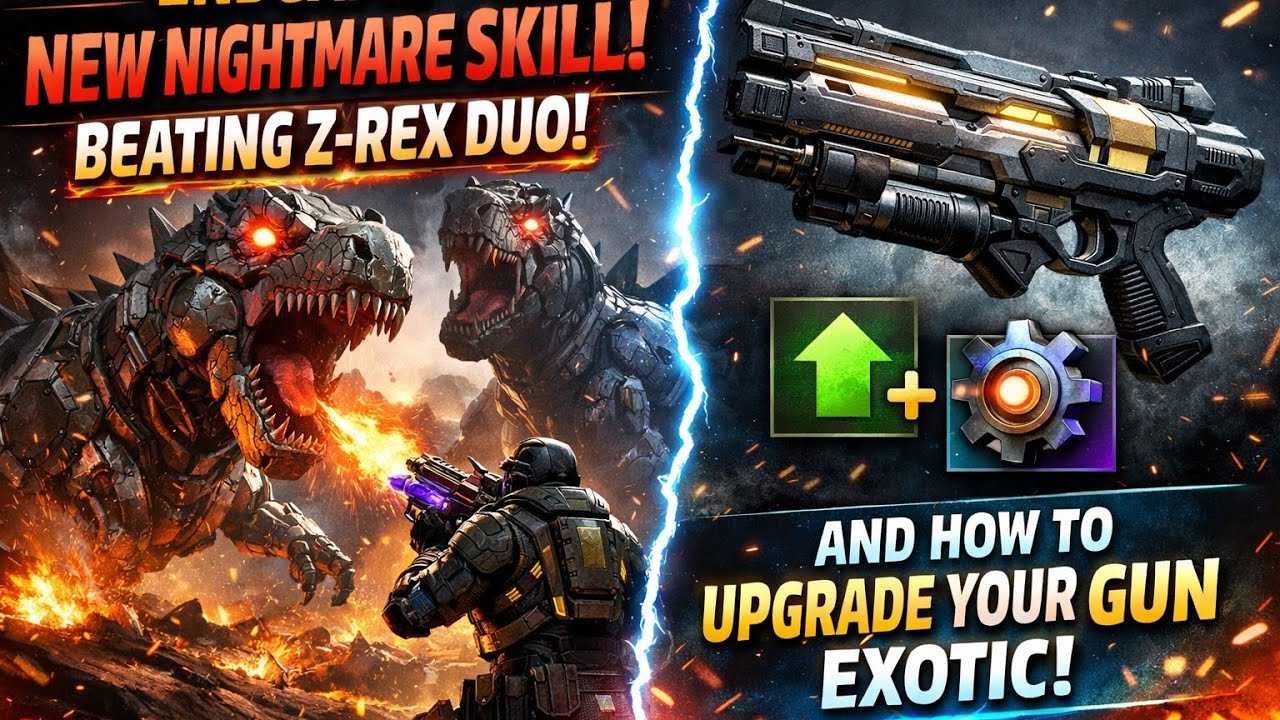 ENDGAME BO7 NEW NIGHTMARE SKILL AND UPGRADE TO EXOTIC 