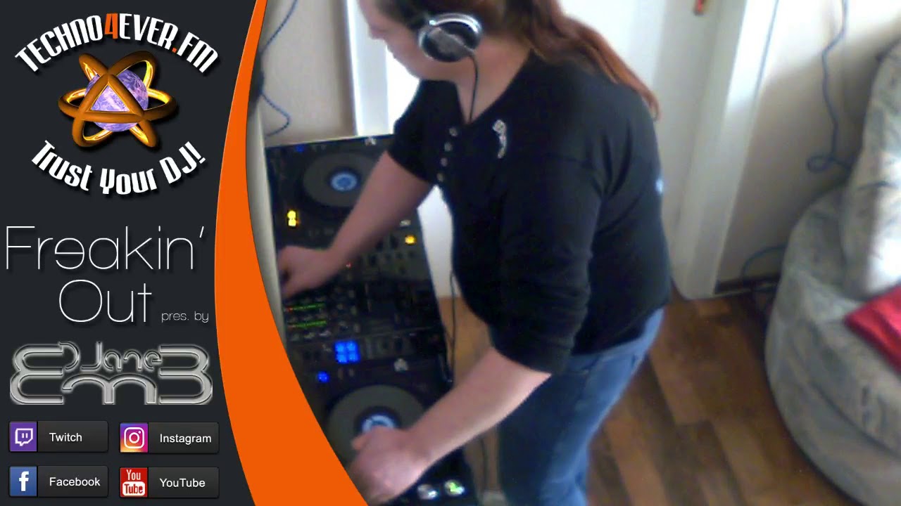✩ TECHNO4EVER.FM ✩ DJane BmB's Freakin' - Out ✩ 19.08.2017