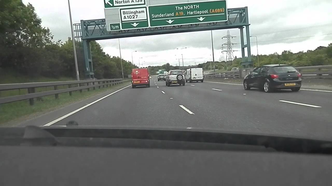 Driving from Middlesbrough to Billingham [5th June 2013]
