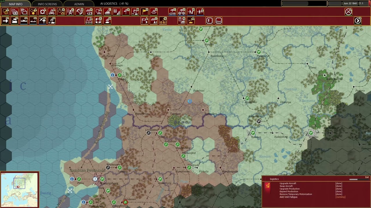 War in the East 2 : Road To Leningrad 1/2. JE REDECOUVRE CETTE PEPITE DU WARGAMING PC.