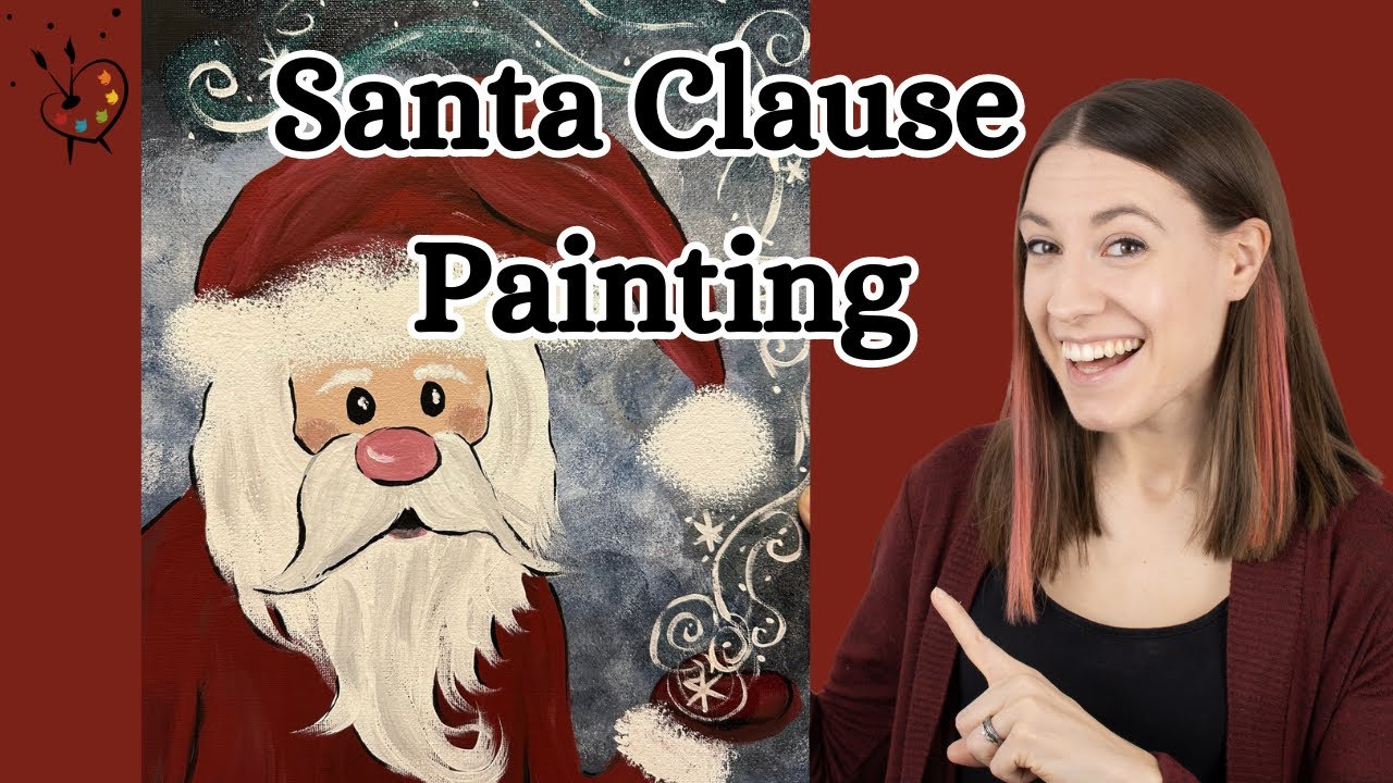 How to Paint Santa Clause for Beginners