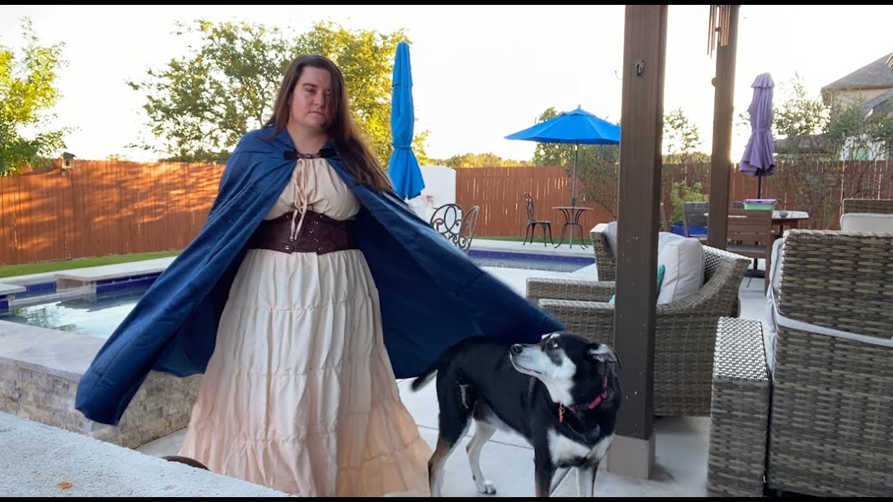 My Medieval Transformation | Peasant Dress & Hobbit Cloak Review