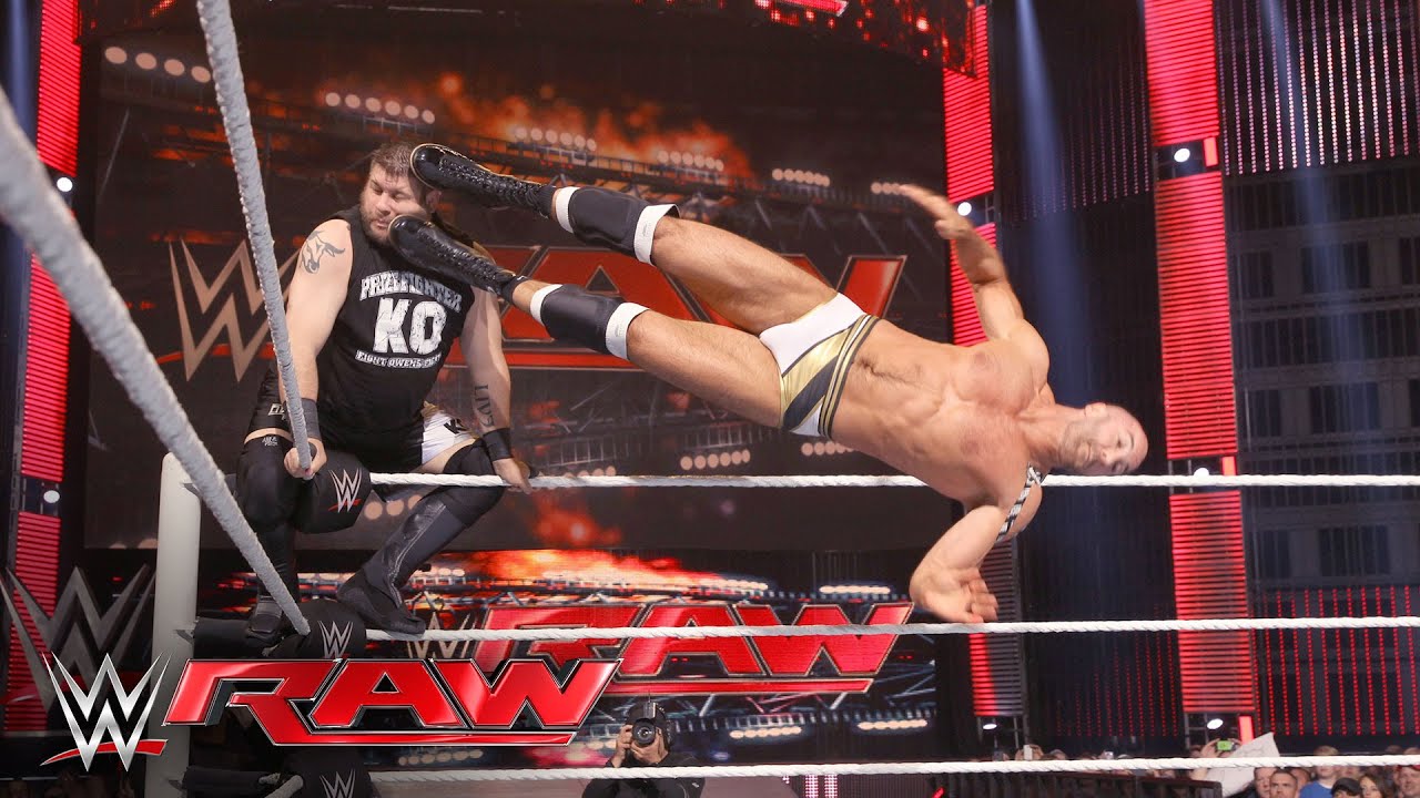Cesaro vs. Kevin Owens &ndash; Nr. 1 Herausforderer Match: Raw, 2. Mai 2016