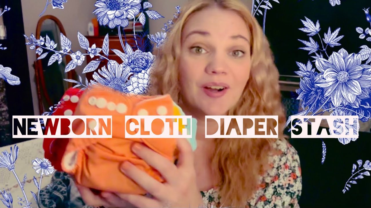 Newborn cloth diaper stash!