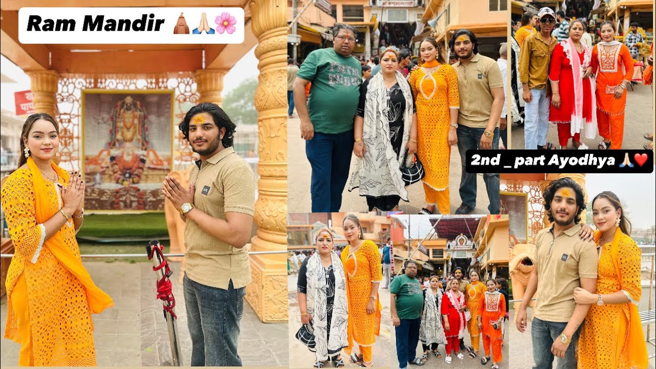 Ram Mandir🛕❤️🙏🏻2nd_part❤️#trendingvlogs #familychannel #ayodhyarammandir