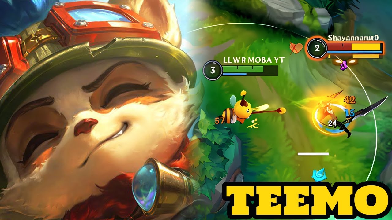 Wild Rift Teemo -   Teemo Gameplay Rank Master season 15