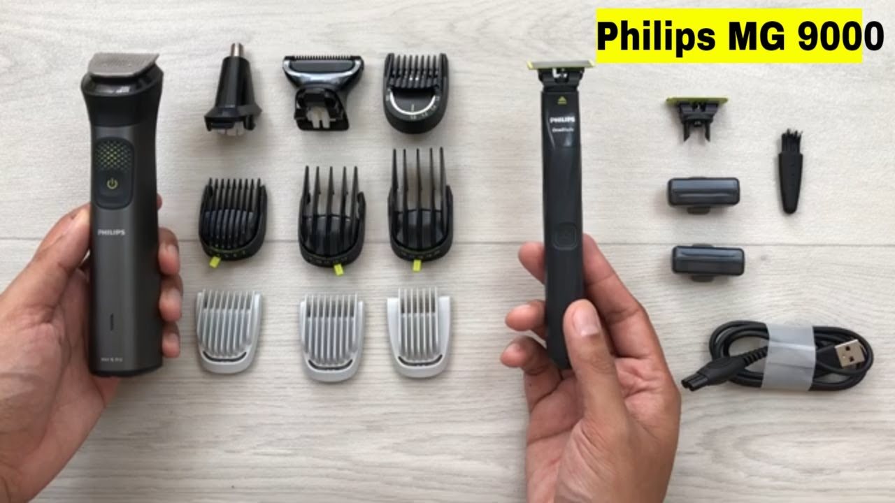 Philips MG9550/15 — триммер Multigroom 9000 + OneBlade — тестирование и обзор