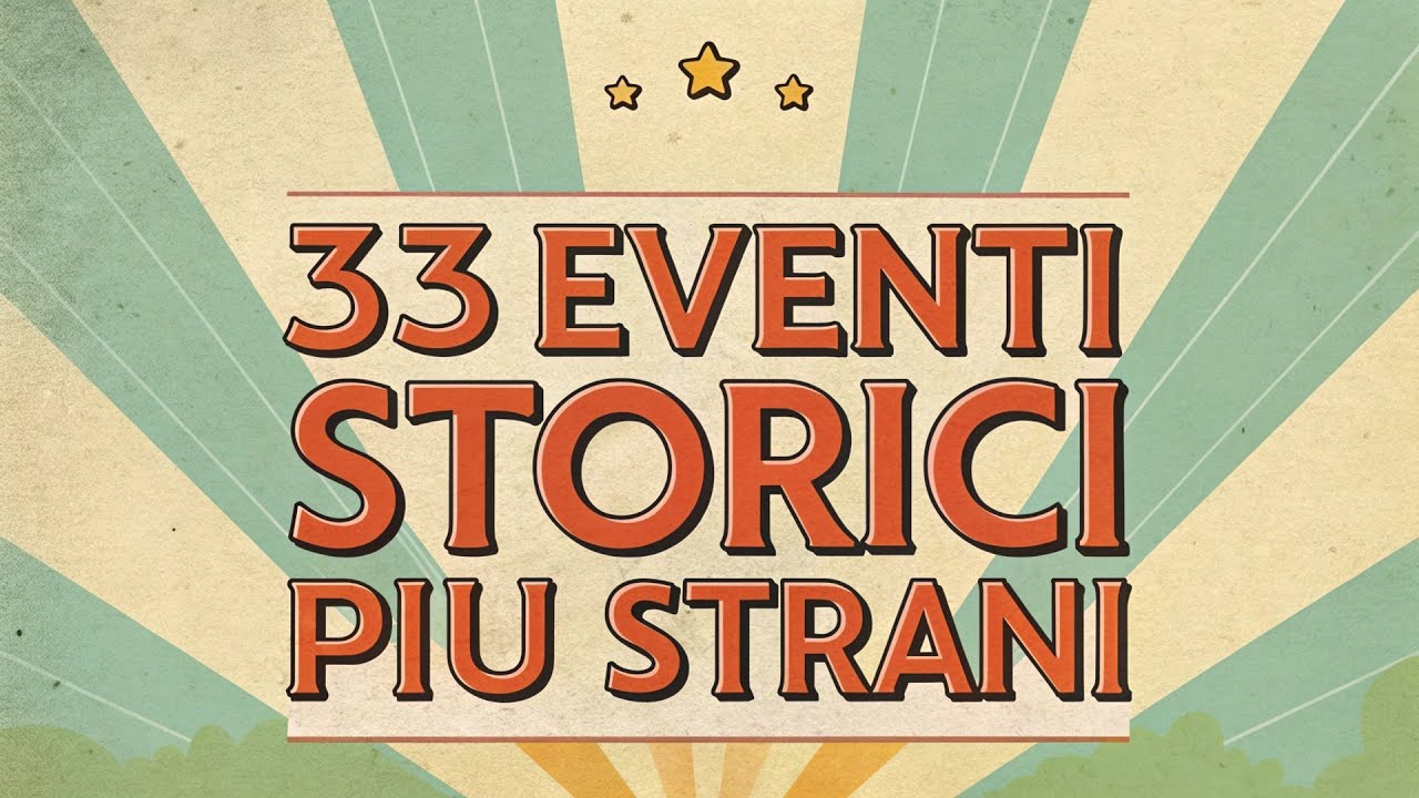 33 eventi storici pi&ugrave; strani che non conoscevi