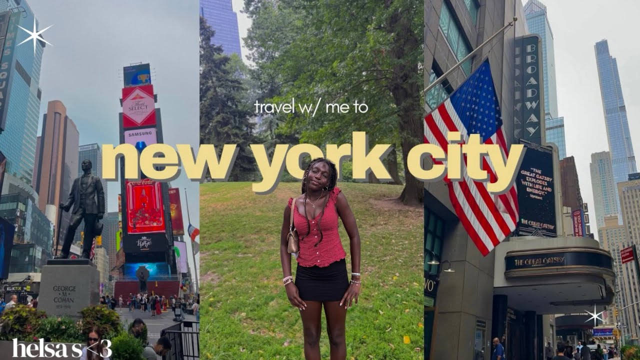 TRAVEL W/ ME TO NEW YORK CITY !! 🗽🍎🚕 || helsa s
