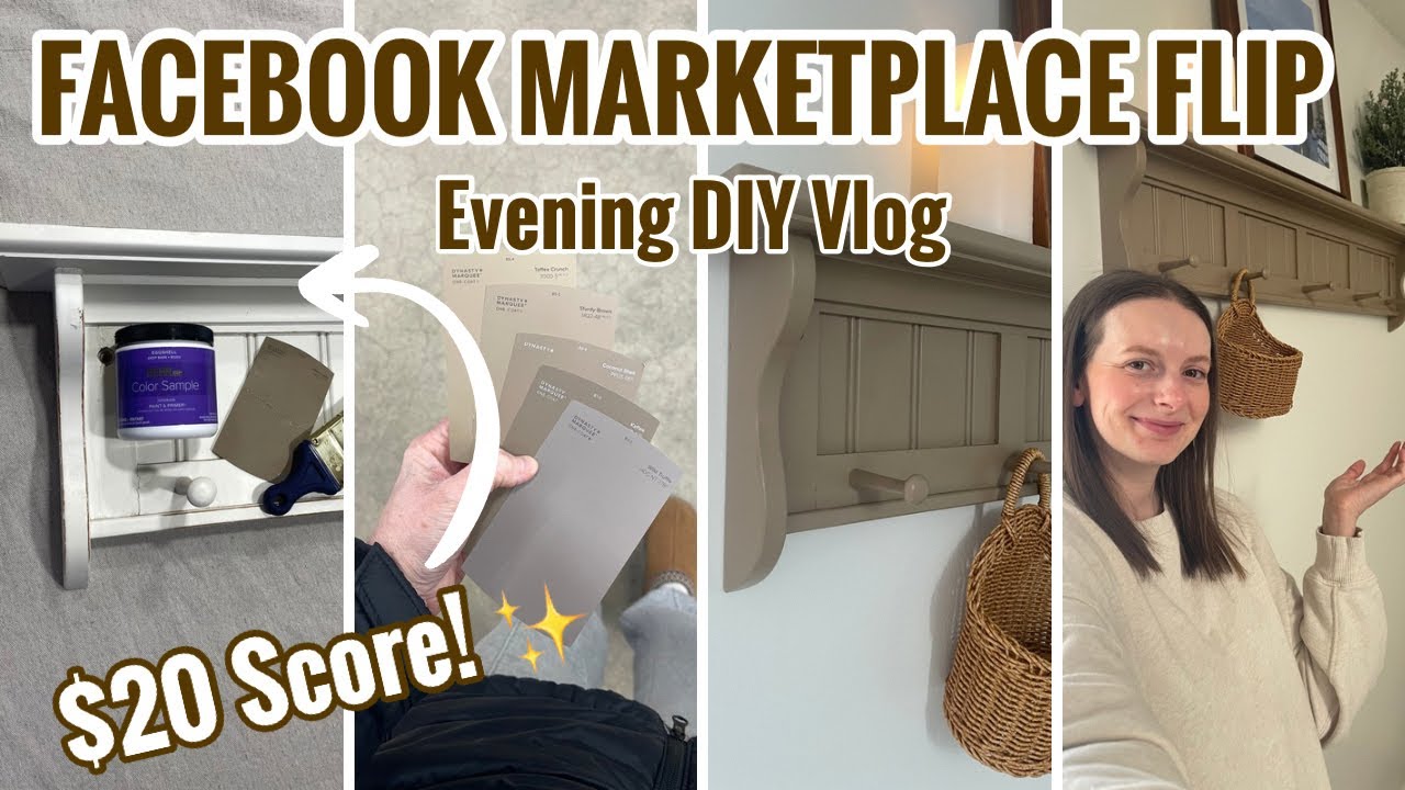 $20 Facebook Marketplace Score | Evening Project Vlog 