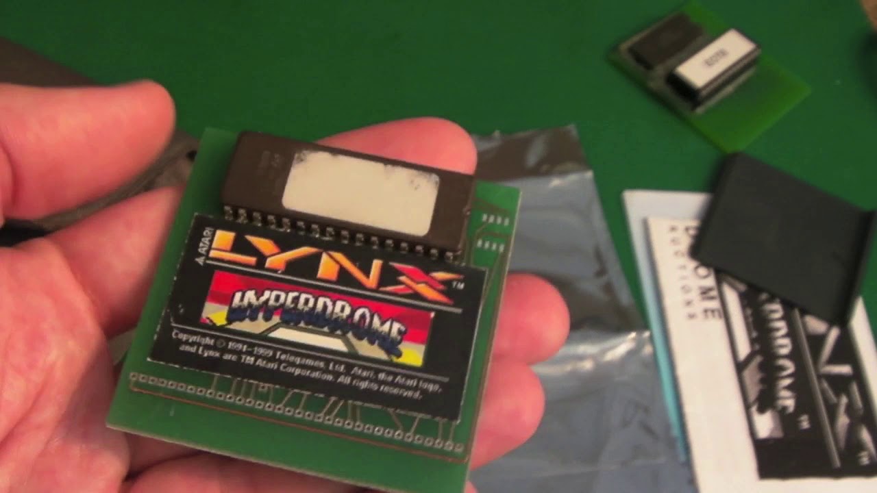 Atari Lynx Hyperdrome Cart Quick Repair