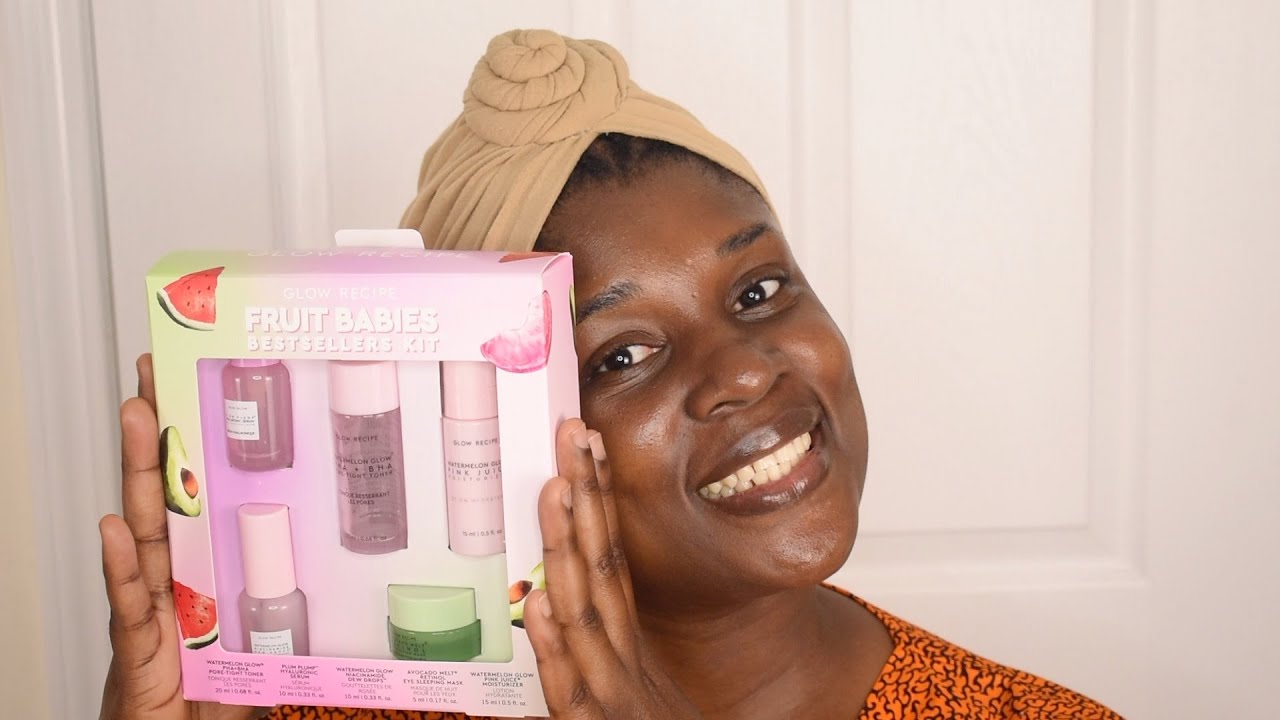 Glow Recipe Fruit Babies Best Seller Kit | First Impressions | Is it Over Hyped | Niella Obijiaku