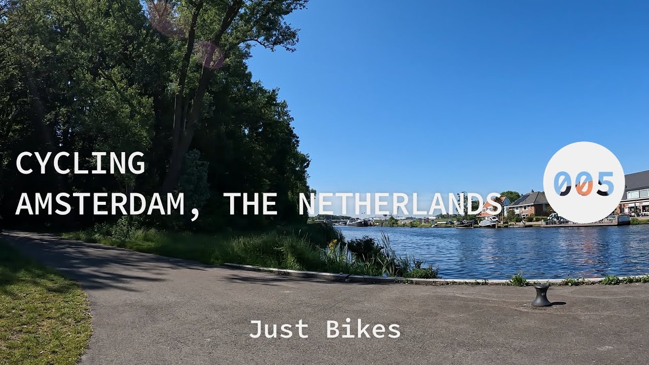 Cycling from Amsterdam Zuid to Schiphol-Rijk | Vlog 5