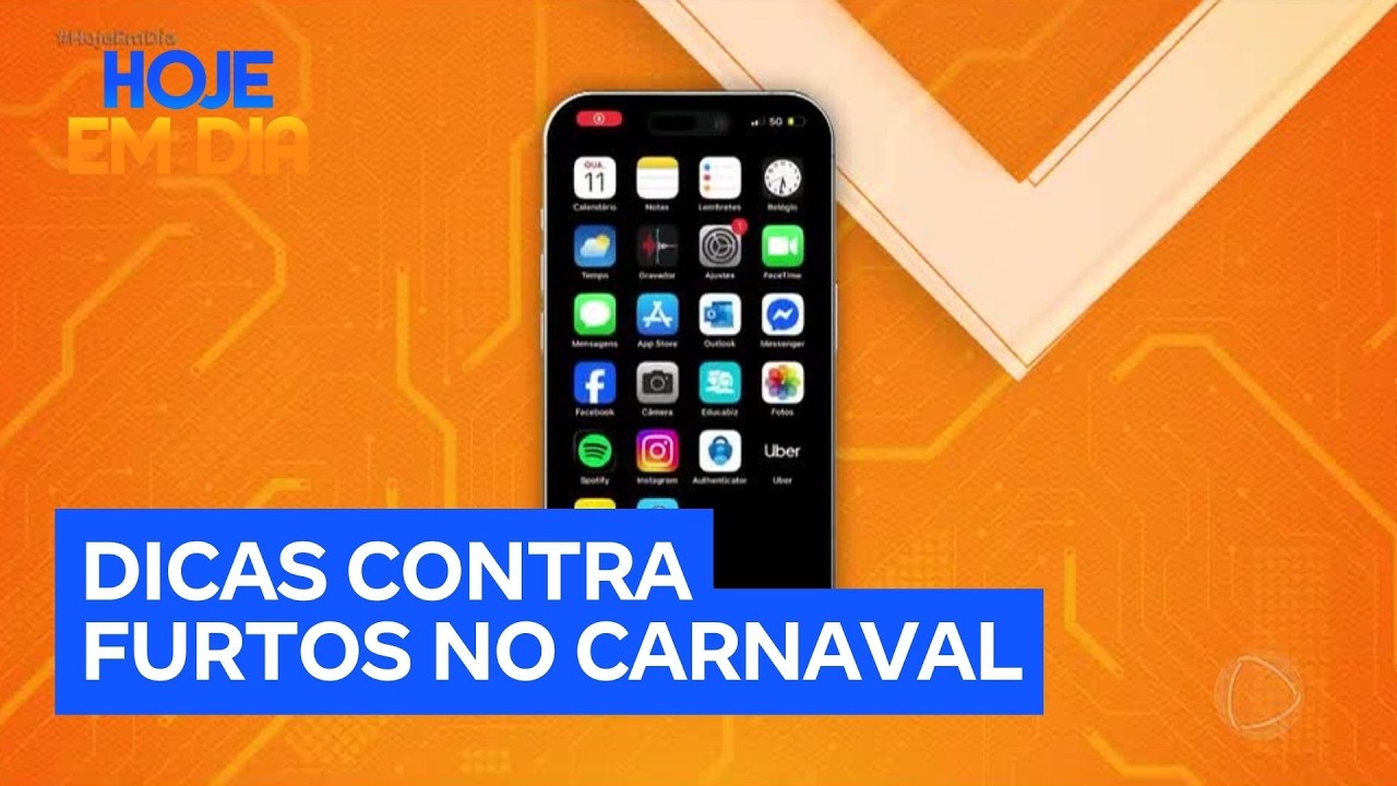 Veja como proteger seu celular de furtos durante o Carnaval