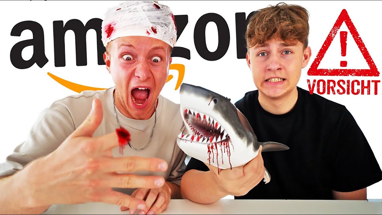 VERBOTENE Amazon PRODUKTE TESTEN 🔞🤯 TipTapTube UNCUT