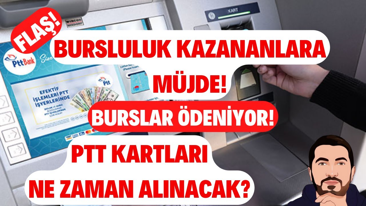 FLAŞ! 2023 Bursluluk Kazananlara MÜJDE! Burslar Ödeniyor! PTT Kartları Ne Zaman Alınacak?