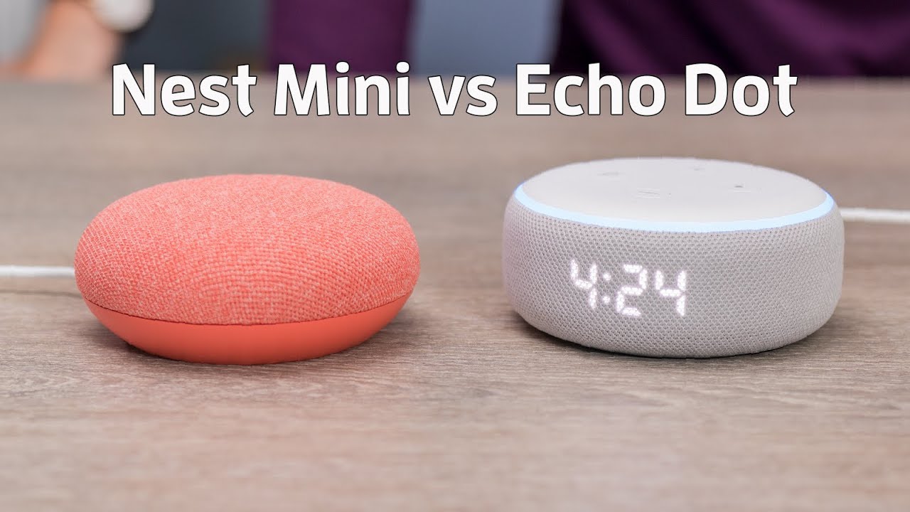 Google Nest Mini vs Amazon Echo Dot