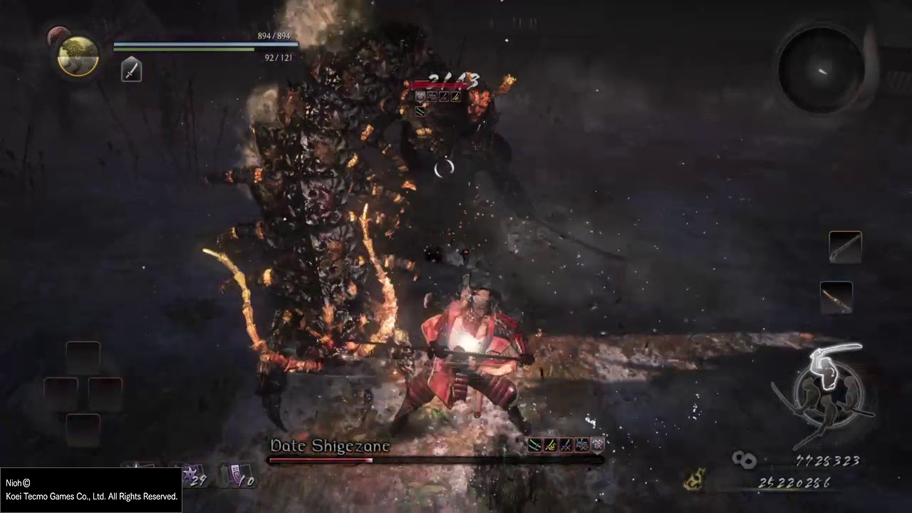 Nioh: Level 1 NG+4 Date Shigezane