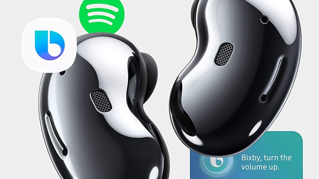 SAMSUNG Galaxy Buds Live True Wireless Earbuds US Version ANC Wireless Charging Case - Black