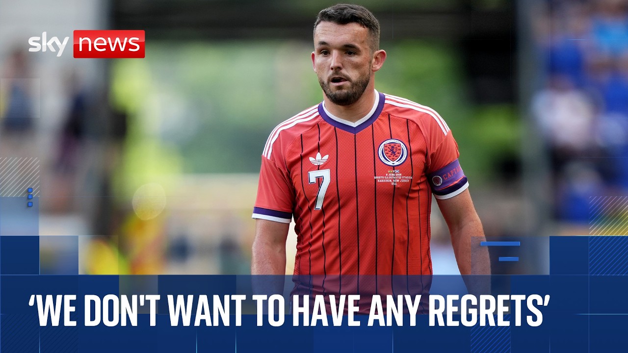 Scotland's John McGinn speaks at news conference ahead of World Cup
