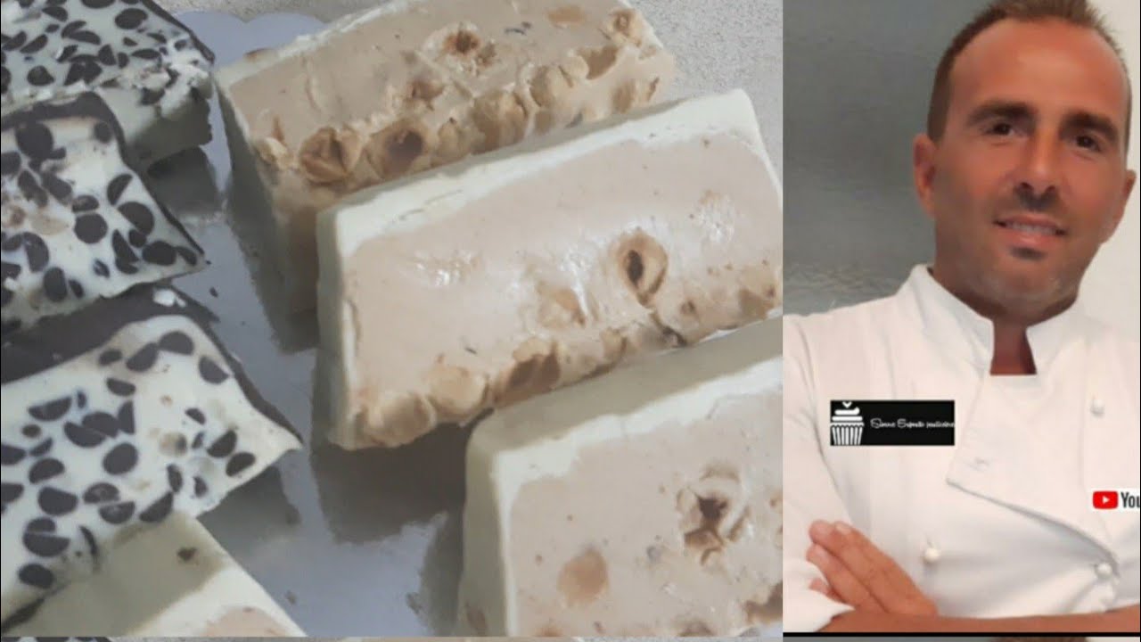 Torrone di cioccolato alla nocciola e stracciatella facilissimo ricetta spiegata passo passo