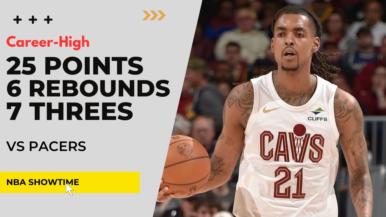 Emoni Bates CAREER-HIGH 25 Points, 7 Threes, 6 Rebs vs Pacers - Apr 13, 2025
