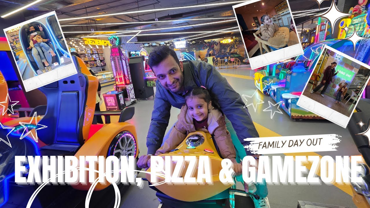 Sunday = Funday 😍 | Best Pizza in Panchkula 🍕 Gamezone 🕹️ & Exhibition 🎨