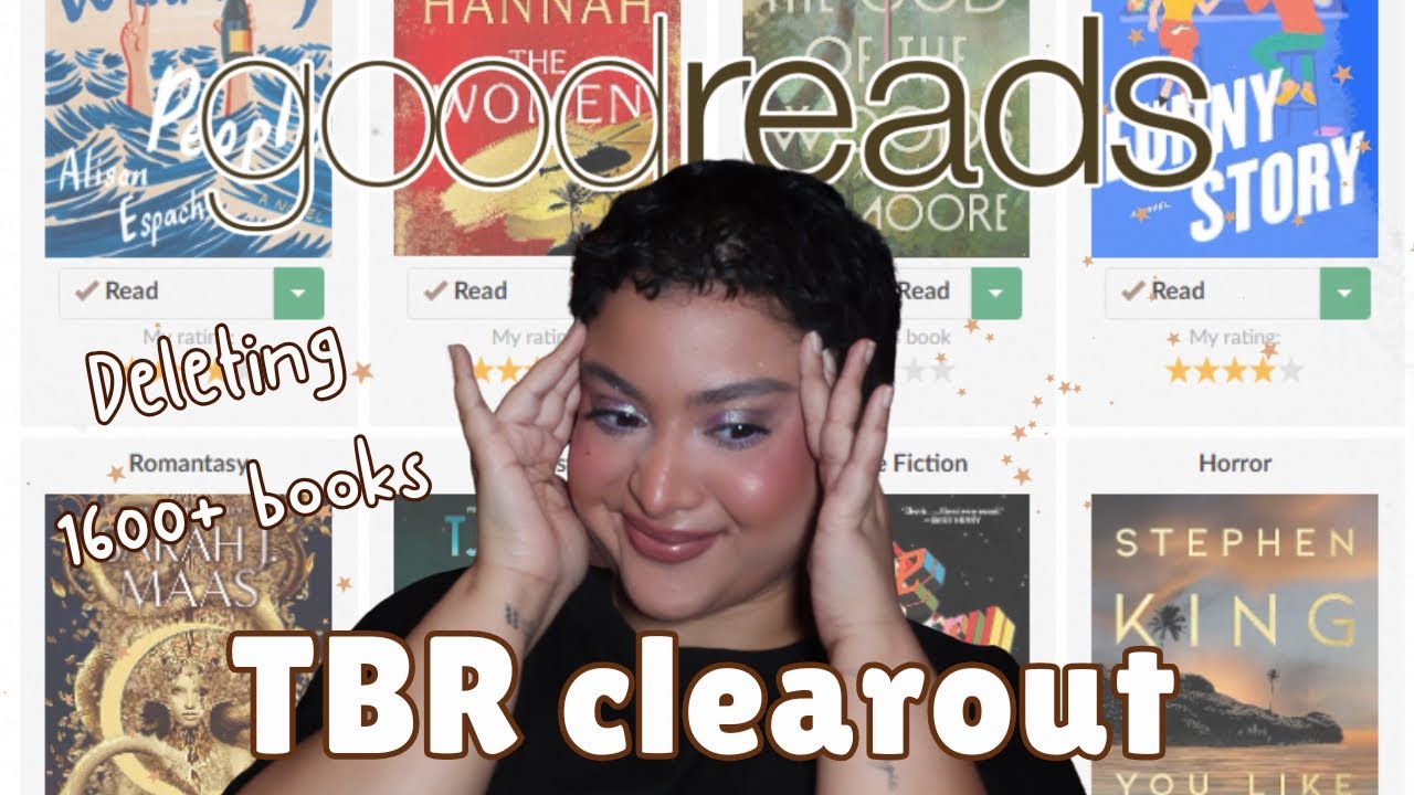 CLEARING OUT MY ENTIRE GOODREADS TBR | (1600+ Books) digital spring cleaning 🗑️
